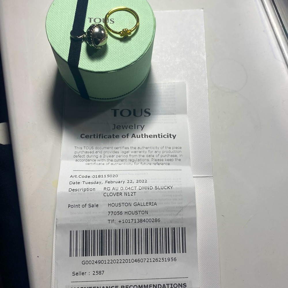 Tous clover ring